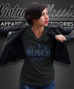 Busch Light Beer Logo Shirt 4 Busch Light Beer Logo V Neck TShirt