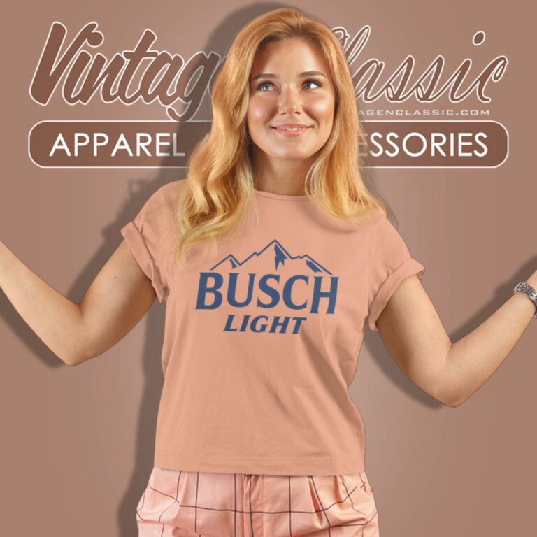 Busch Light Beer Logo Women T Shirt Busch Light Beer Logo Women T Shirt