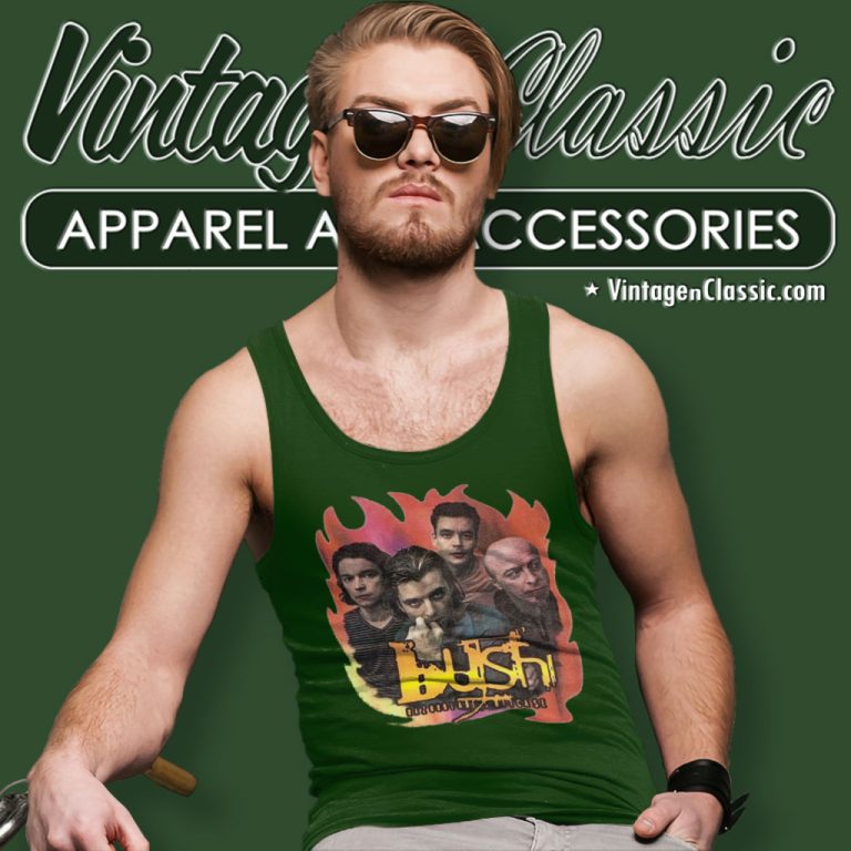 Bush Razorblade Suitcase Tank Top Racerback Bush Razorblade Suitcase Tank Top Racerback
