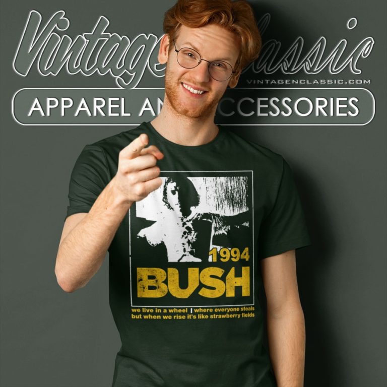 Bush Shirt Glycerine Lyrics 1994 T Shirt Bush Shirt Glycerine Lyrics 1994 T Shirt