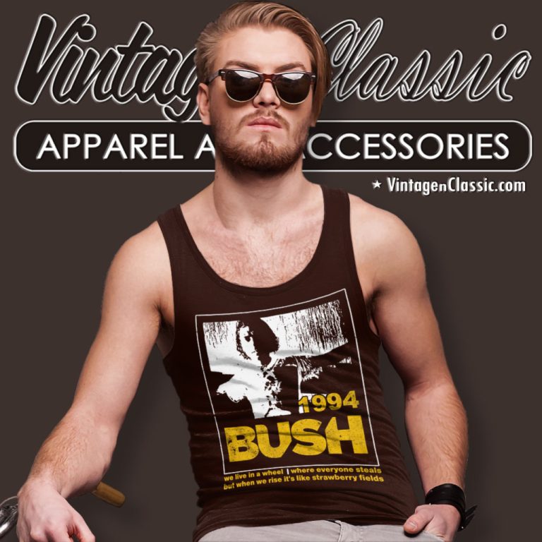 Bush Shirt Glycerine Lyrics 1994 Tank Top Racerback Bush Shirt Glycerine Lyrics 1994 Tank Top Racerback