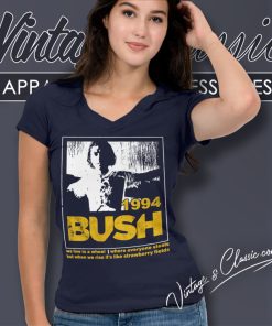 Bush Shirt Glycerine Lyrics 1994 5 Bush Shirt Glycerine Lyrics 1994 V Neck TShirt
