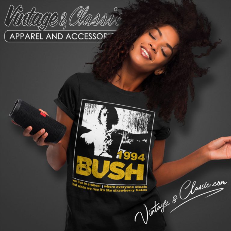 Bush Shirt Glycerine Lyrics 1994 Women T Shirt Bush Shirt Glycerine Lyrics 1994 Women T Shirt