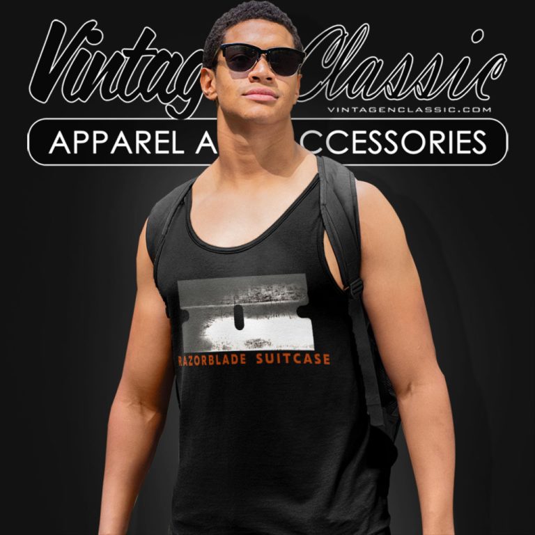 Bush Shirt Razorblade Suitcase Album Tank Top Racerback Bush Shirt Razorblade Suitcase Album Tank Top Racerback