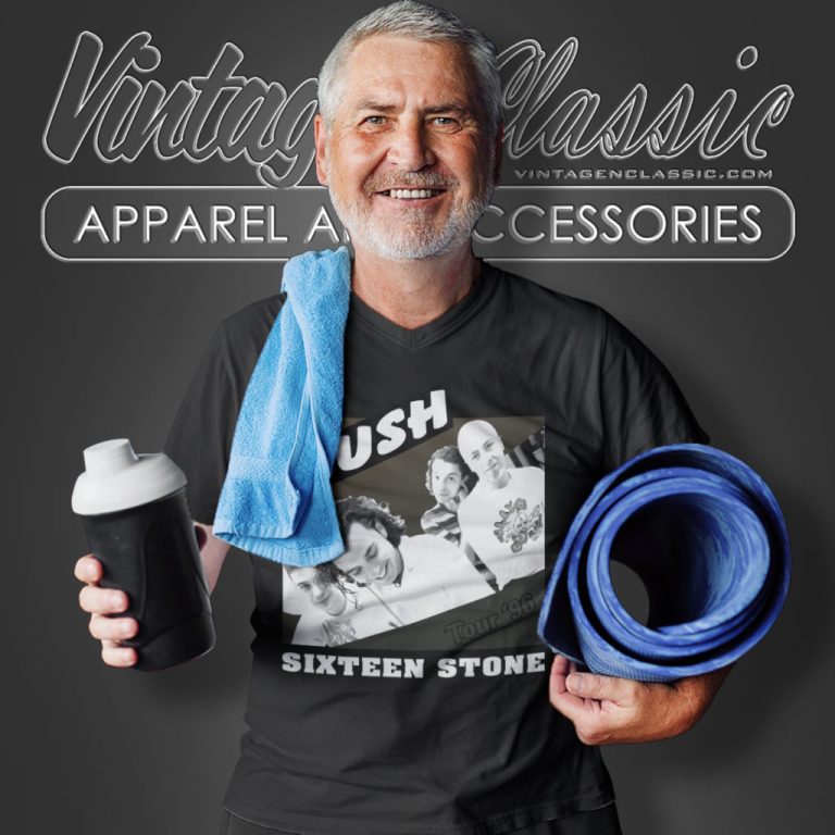 Bush Sixteen Stone 1996 V Neck TShirt Bush Sixteen Stone 1996 V Neck TShirt