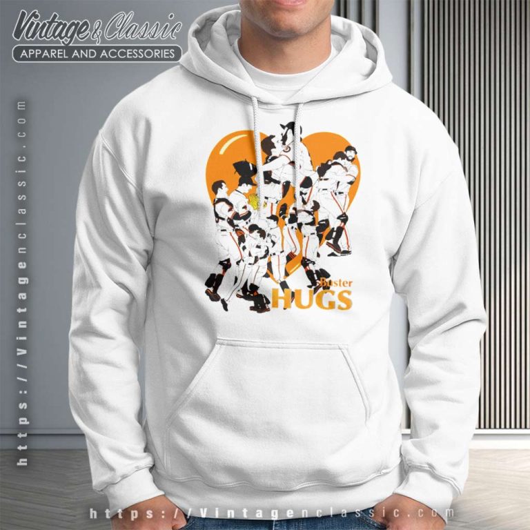 Buster Hugs San Francisco Giants Hoodie Buster Hugs San Francisco Giants Hoodie
