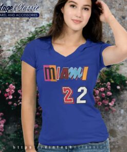 Butler 22 Jimmy Miami Shirt V Neck TShirt