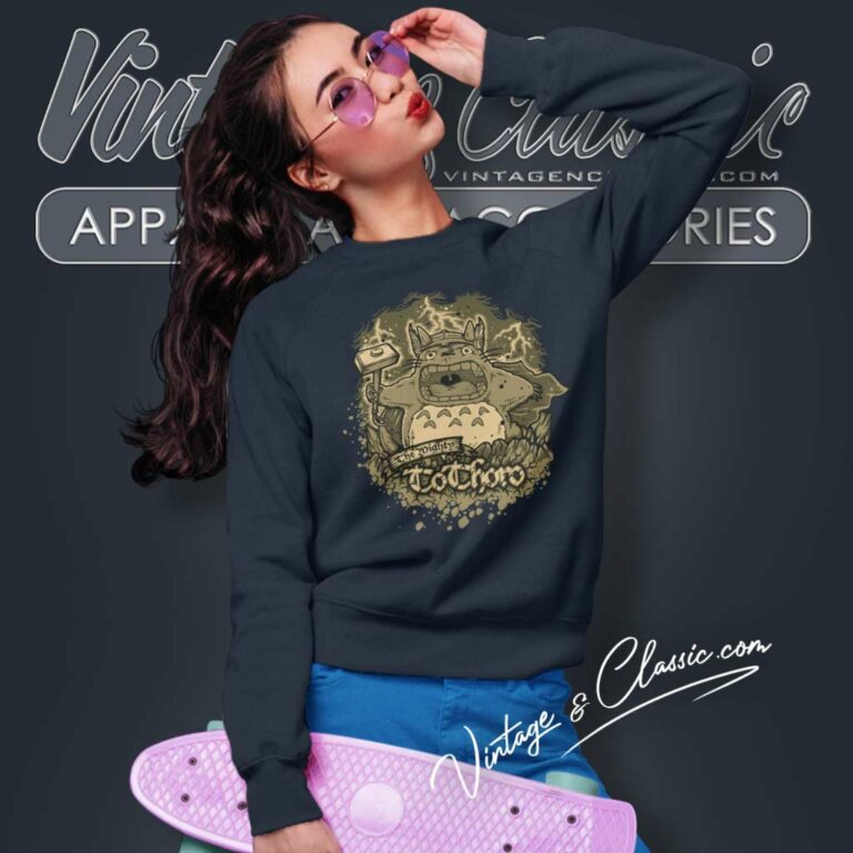 Buy Mighty Totoro Thor Marvel Sweatshirt Buy Mighty Totoro Thor Marvel Sweatshirt