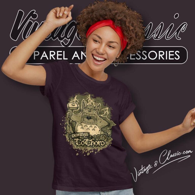 Buy Mighty Totoro Thor Marvel Women TShirt Buy Mighty Totoro Thor Marvel Women TShirt