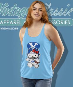 Byu Cougars Hello Kitty Tank Top Racerback