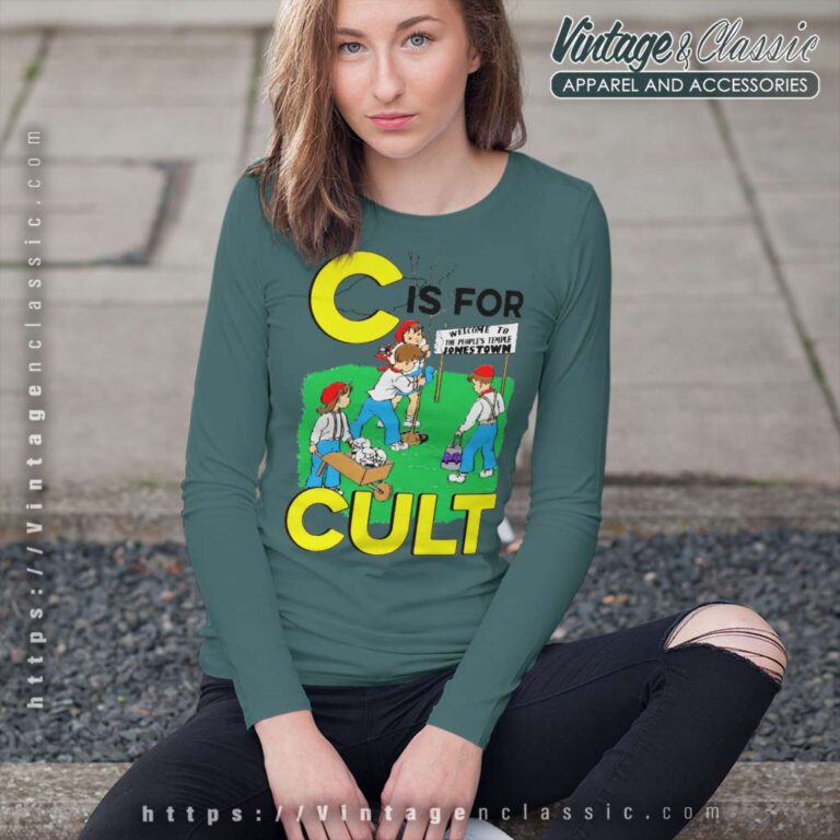 C Is For Cult Shirt Long Sleeve Tee C Is For Cult Shirt Long Sleeve Tee