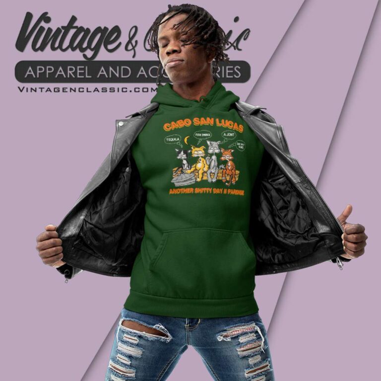 Cabo San Lucas Cats Tequila Hoodie Cabo San Lucas Cats Tequila Hoodie