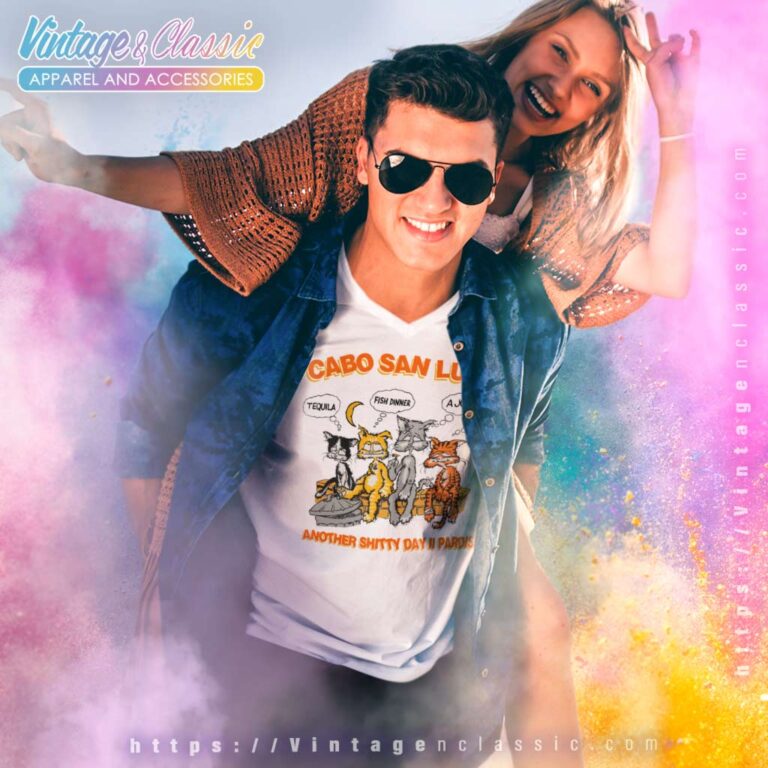 Cabo San Lucas Cats Tequila V Neck TShirt Cabo San Lucas Cats Tequila V Neck TShirt