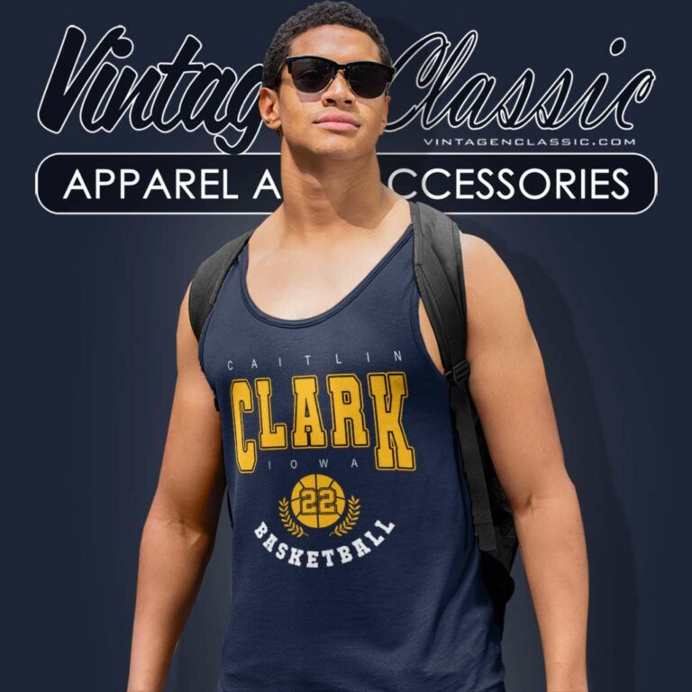 Caitlin Clark 22 Iowa Basketball Tank Top Racerback Caitlin Clark 22 Iowa Basketball Tank Top Racerback