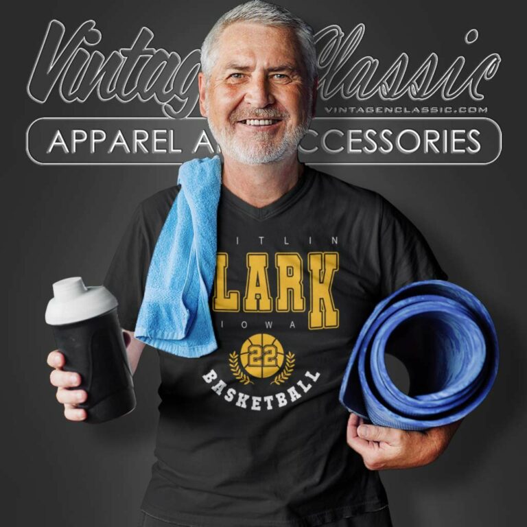 Caitlin Clark 22 Iowa Basketball V Neck TShirt Caitlin Clark 22 Iowa Basketball V Neck TShirt