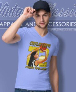 Caitlin Clark From The Logo V Neck TShirt 1