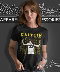 Caitlin Clark Iowa Basketball 22 Women TShirt