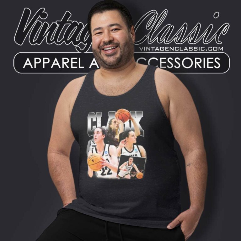 Caitlin Clark Iowa Basketball Tank Top Racerback Caitlin Clark Iowa Basketball Tank Top Racerback