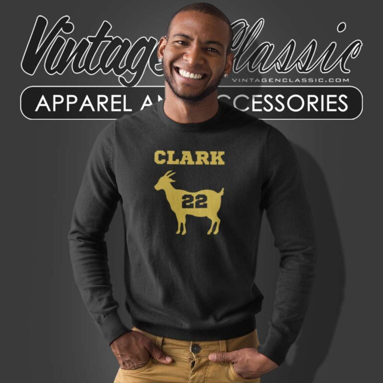 Caitlin Clark Iowa Hawkeyes Goat Sweatshirt 1 Caitlin Clark Iowa Hawkeyes Goat Sweatshirt 1