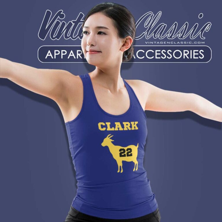 Caitlin Clark Iowa Hawkeyes Goat Tank Top Racerback 1 Caitlin Clark Iowa Hawkeyes Goat Tank Top Racerback 1