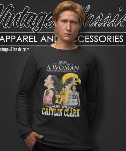 Caitlin Clark Shirt From The Logo 22 Caitlin Clark Long Sleeve Tee