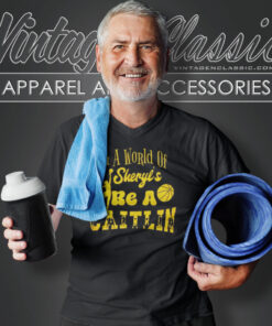 Caitlin Clark Shirt In A World Of Angels V Neck TShirt