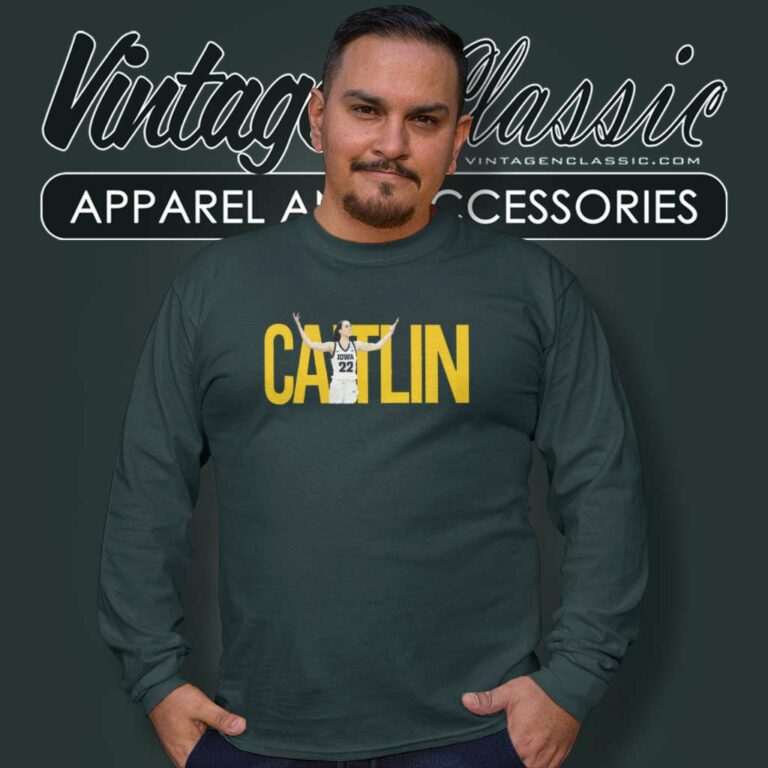 Caitlin Clark Shirt Iowa 22 Basketball Long Sleeve Tee Caitlin Clark Shirt Iowa 22 Basketball Long Sleeve Tee