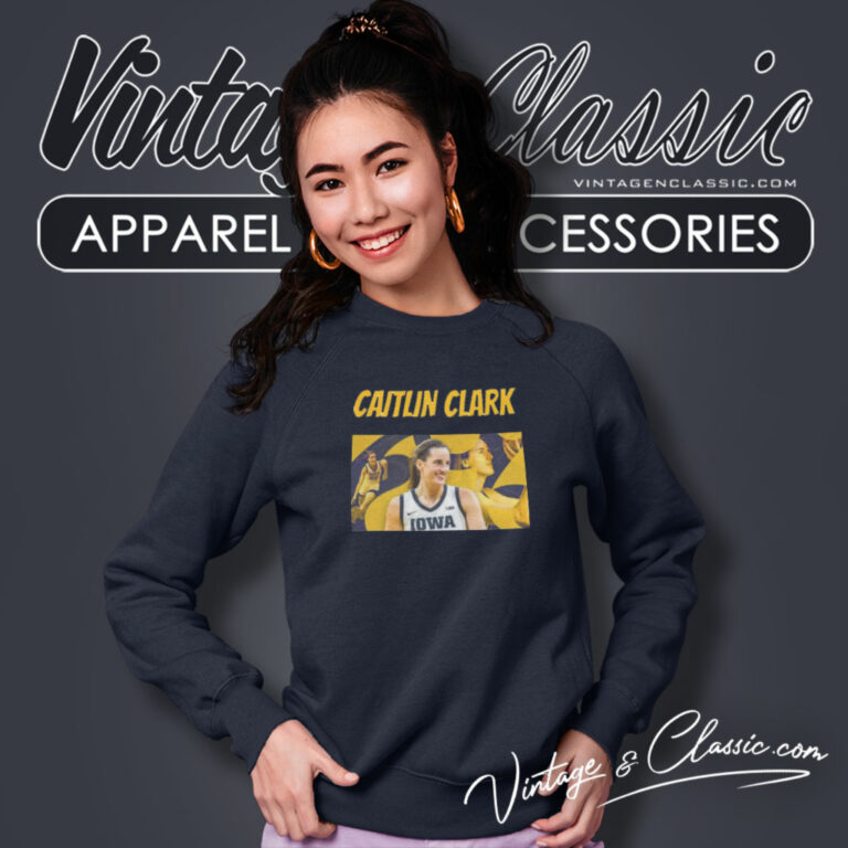 Caitlin Clark Shirt Iowa Hawkeyes Basketball Star Sweatshirt Caitlin Clark Shirt Iowa Hawkeyes Basketball Star Sweatshirt