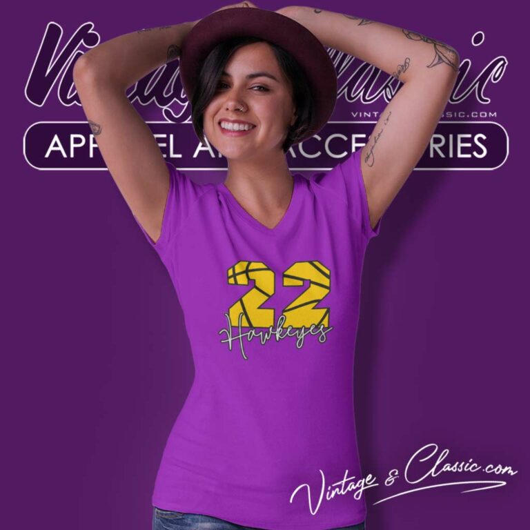 Caitlin Clark Shirt Iowa Hawkeyes V Neck TShirt Caitlin Clark Shirt Iowa Hawkeyes V Neck TShirt