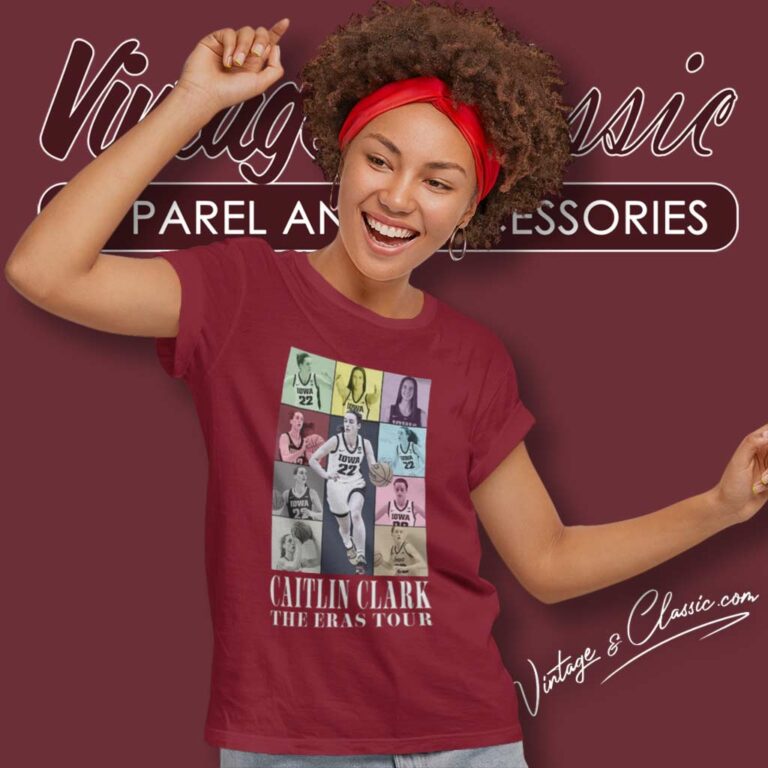 Caitlin Clark The Eras Tour Women TShirt Caitlin Clark The Eras Tour Women TShirt