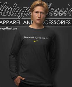 Caitlin Clark You Break It You Own It Long Sleeve Tee