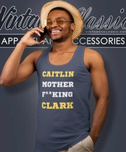 Caitlin Mother Fucking Clark Iowa Hawkeyes Tank Top Racerback 1