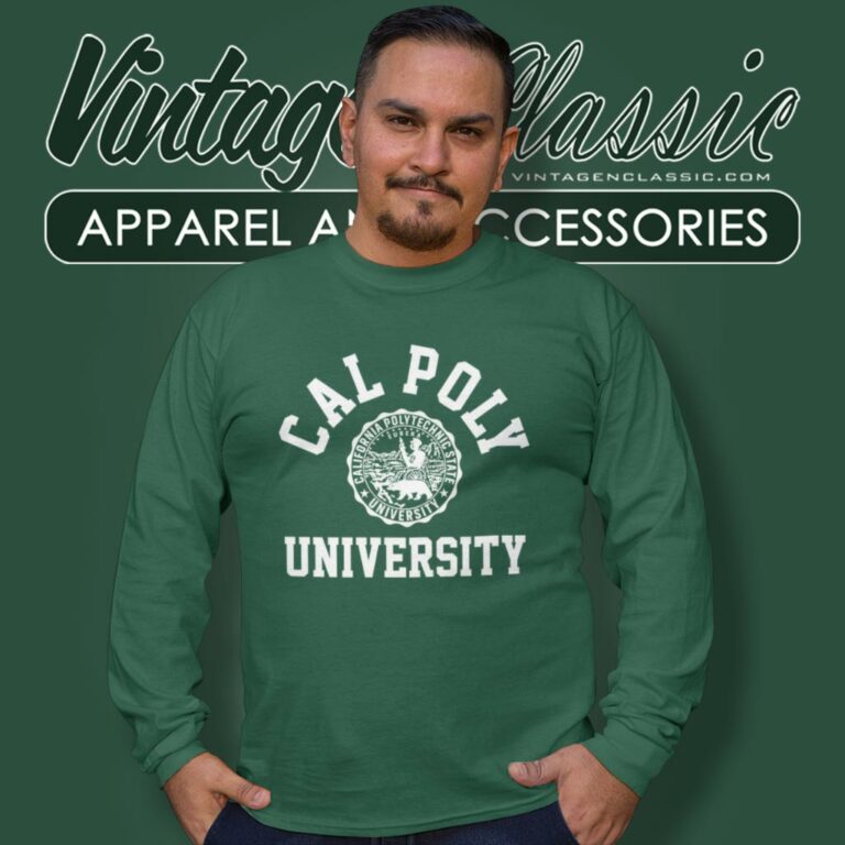 Cal Poly University Shirt California Polytechnic State Long Sleeve Tee Cal Poly University Shirt California Polytechnic State Long Sleeve Tee