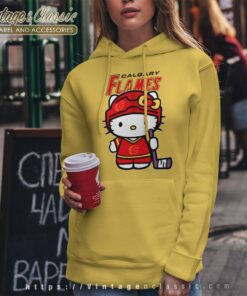 Calgary Flames Hello Kitty Shirt Hoodie