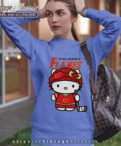 Calgary Flames Hello Kitty Shirt Sweatshirt