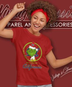 California Golden Bears Ncaa Christmas Grinch Shirt I Hate People But I Love My California Women TShirt