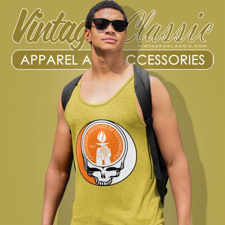 California Institute Of Technology Grateful Dead Steal Your Face Tank Top Racerback California Institute Of Technology Grateful Dead Steal Your Face Tank Top Racerback