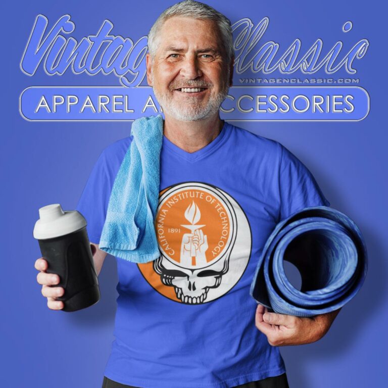 California Institute Of Technology Grateful Dead Steal Your Face V Neck TShirt California Institute Of Technology Grateful Dead Steal Your Face V Neck TShirt