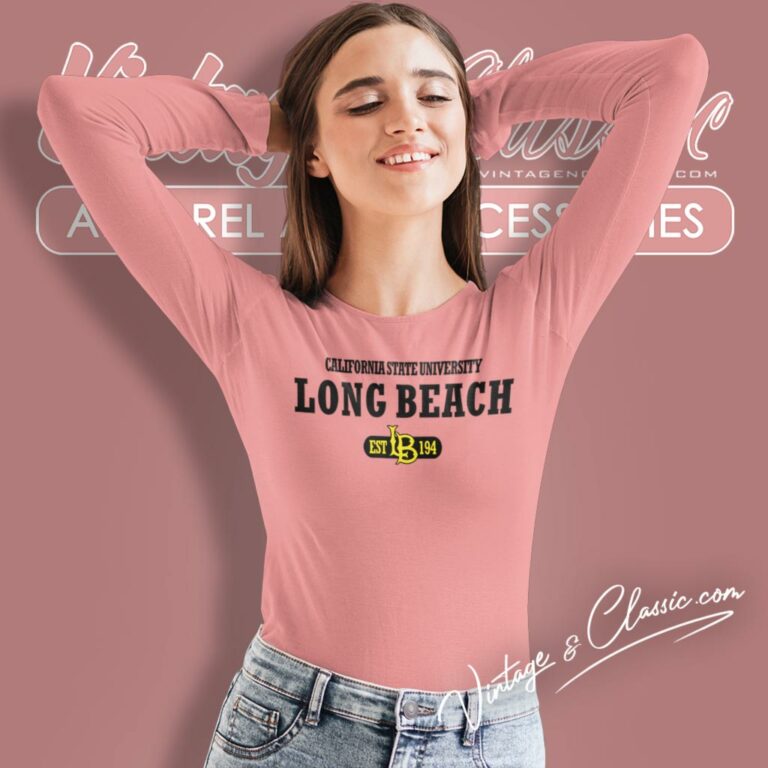 California State University Long Beach Long Sleeve Tee California State University Long Beach Long Sleeve Tee