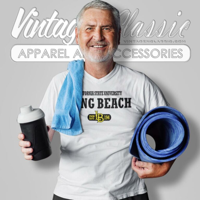 California State University Long Beach V Neck TShirt California State University Long Beach V Neck TShirt