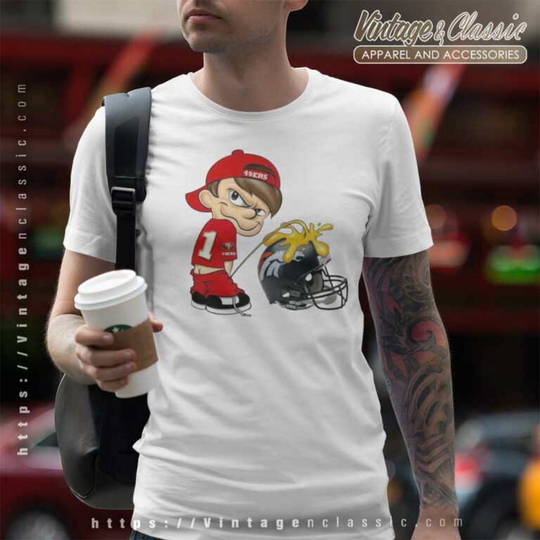 Calvin 49ers Shirt Pee Denver Broncos T Shirt Calvin 49ers Shirt Pee Denver Broncos T Shirt