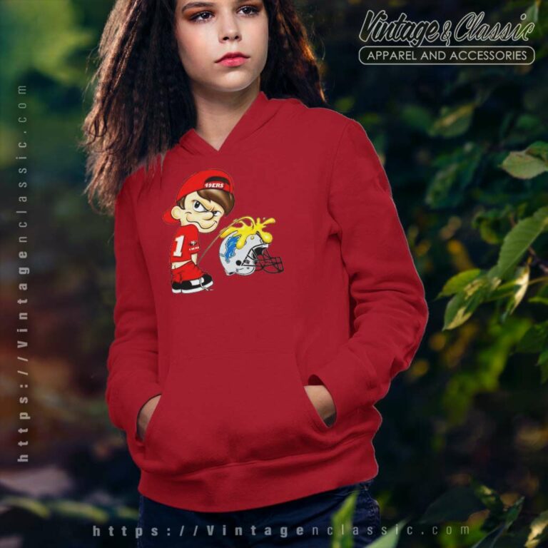 Calvin 49ers Shirt Pee Detroit Lions Hoodie Calvin 49ers Shirt Pee Detroit Lions Hoodie