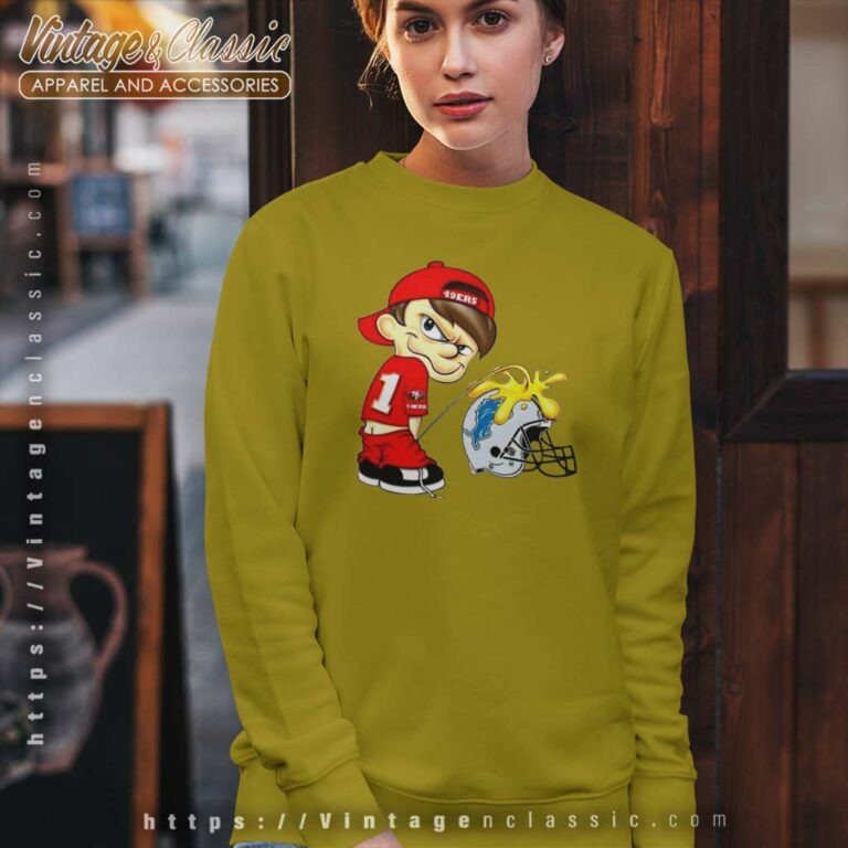 Calvin 49ers Shirt Pee Detroit Lions Sweatshirt Calvin 49ers Shirt Pee Detroit Lions Sweatshirt