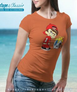 Calvin 49ers Shirt Pee Detroit Lions Women TShirt