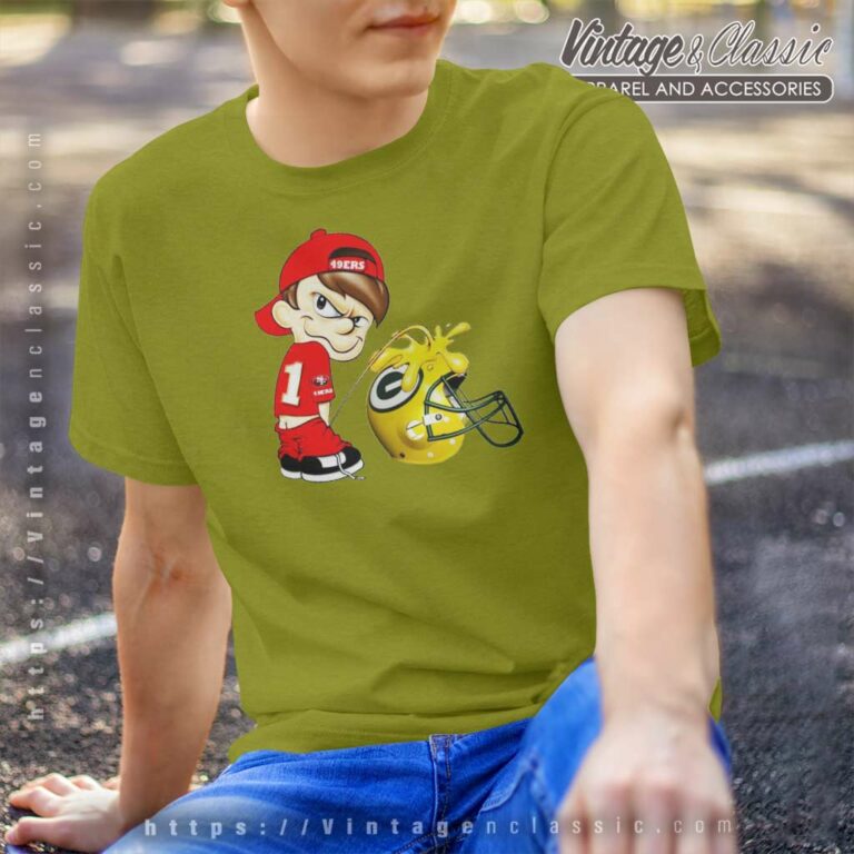 Calvin 49ers Shirt Pee Green Bay Packers T Shirt Calvin 49ers Shirt Pee Green Bay Packers T Shirt