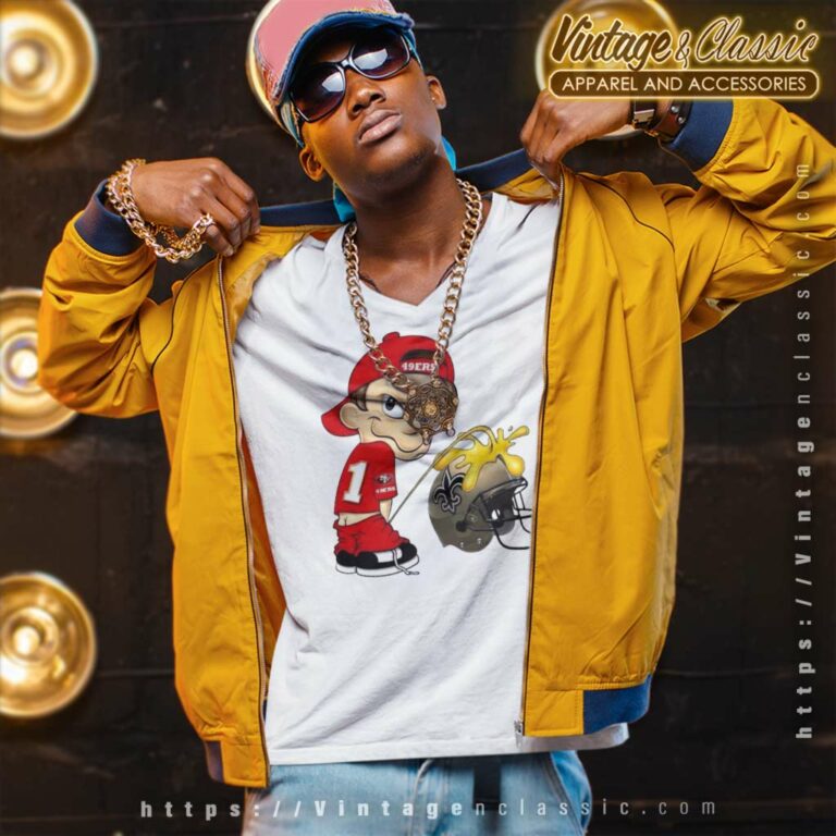 Calvin 49ers Shirt Pee New Orleans Saints V Neck TShirt Calvin 49ers Shirt Pee New Orleans Saints V Neck TShirt