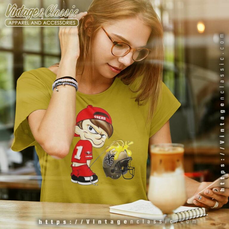 Calvin 49ers Shirt Pee New Orleans Saints Women TShirt Calvin 49ers Shirt Pee New Orleans Saints Women TShirt