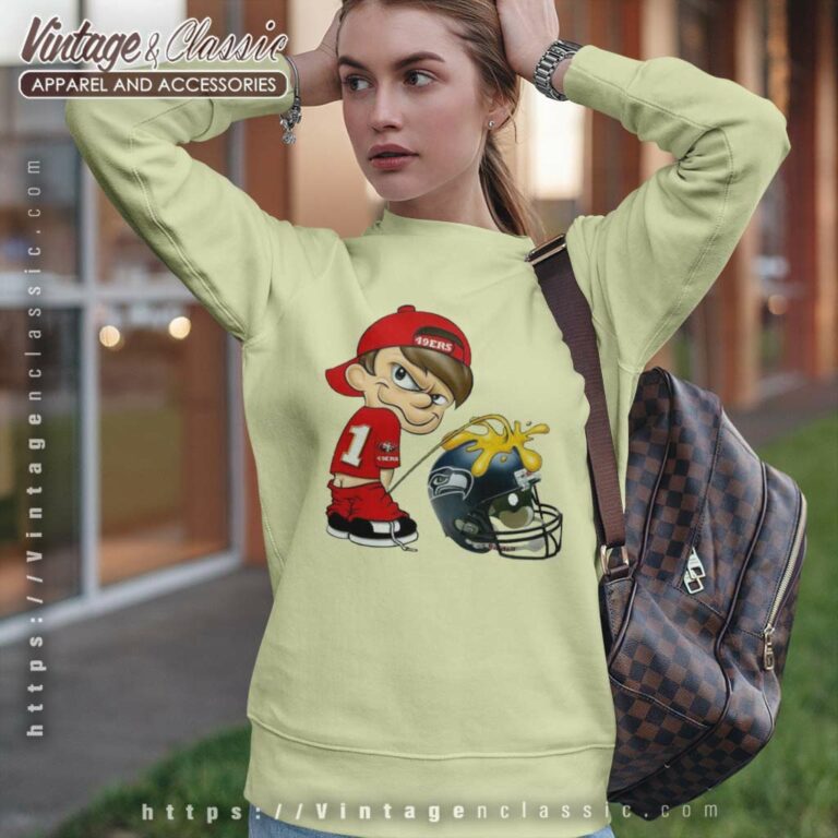 Calvin 49ers Shirt Pee Seattle Seahawks Sweatshirt Calvin 49ers Shirt Pee Seattle Seahawks Sweatshirt