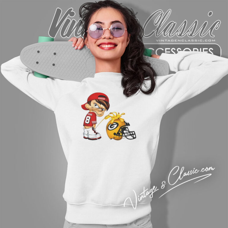 Calvin 49ers Shirt Peeing Green Bay Packers Sweatshirt Calvin 49ers Shirt Peeing Green Bay Packers Sweatshirt