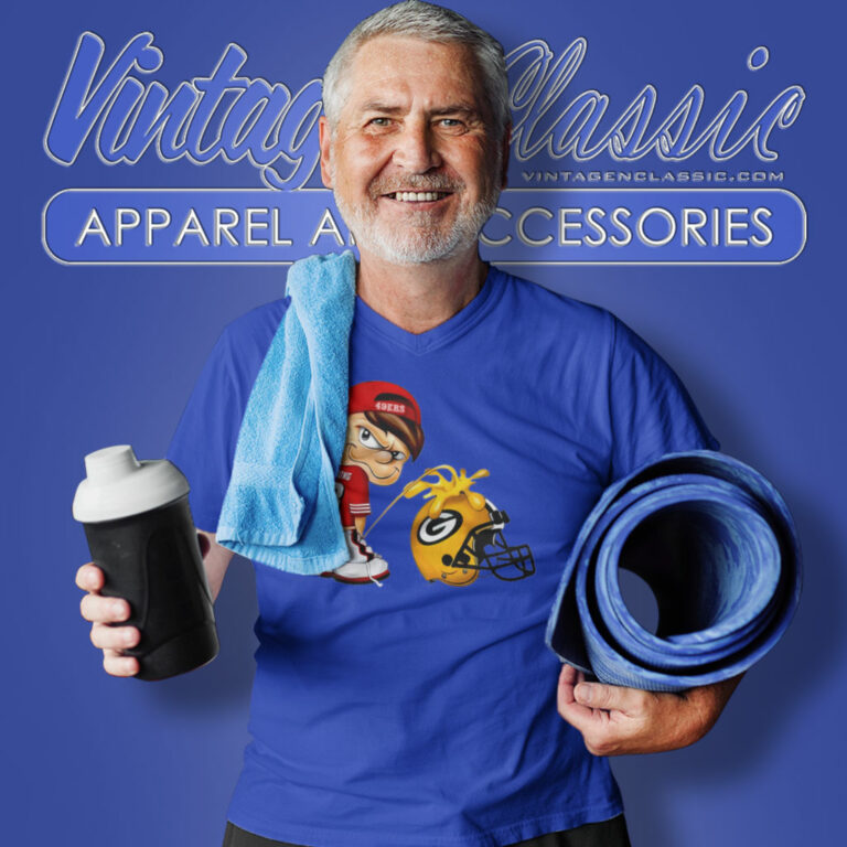 Calvin 49ers Shirt Peeing Green Bay Packers V Neck TShirt Calvin 49ers Shirt Peeing Green Bay Packers V Neck TShirt